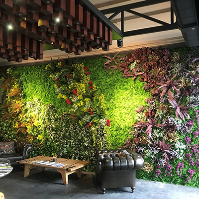 Vertical garden wall decoration