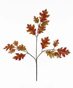 OAK LEAF SPRAY BURGUNDY