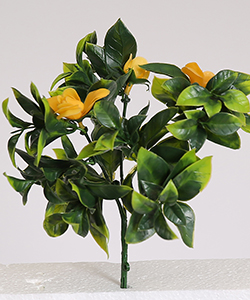 20CM UV RESISTANT OUTDOOR YELLOW ARTIFICIAL PLANT